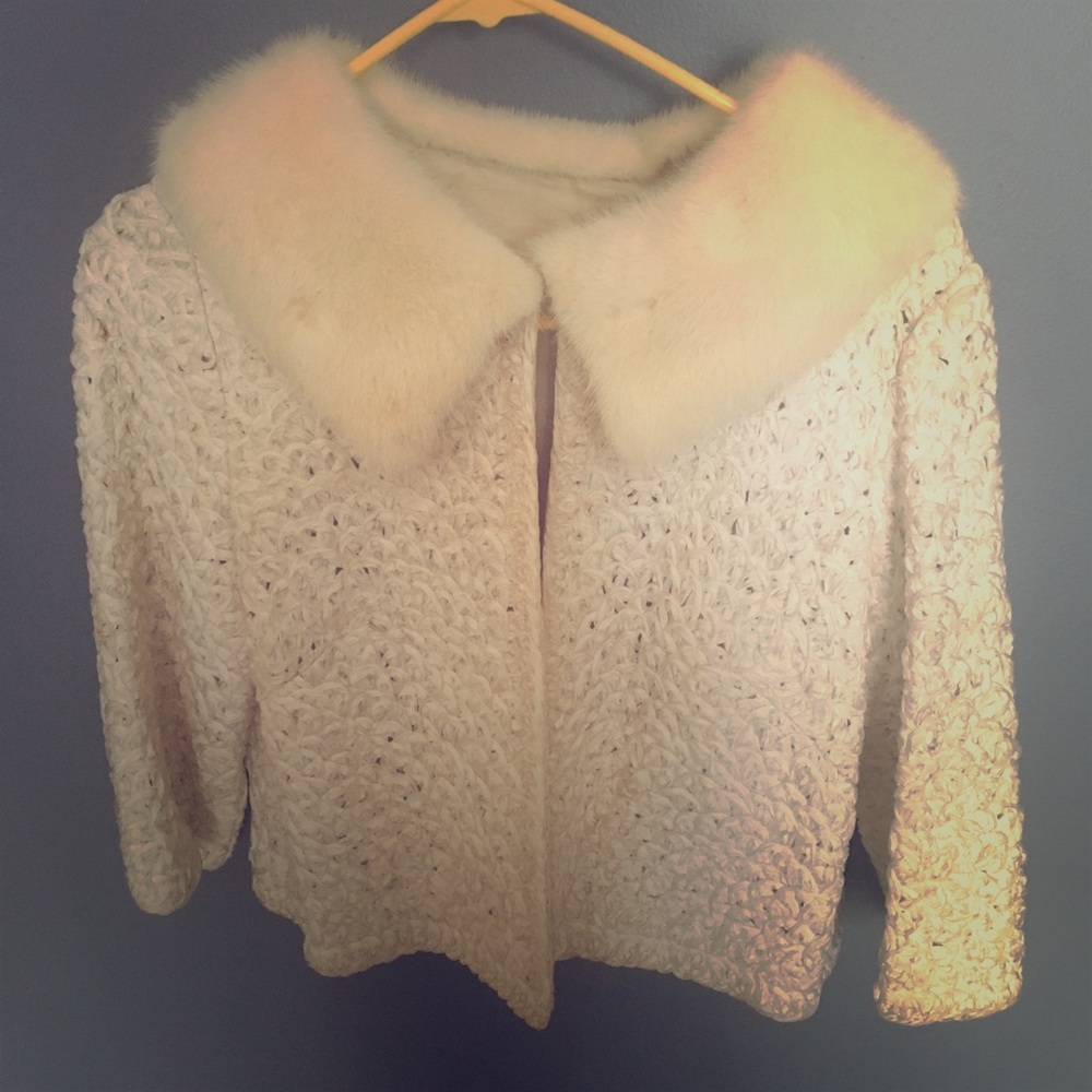 Vintage faux fur
